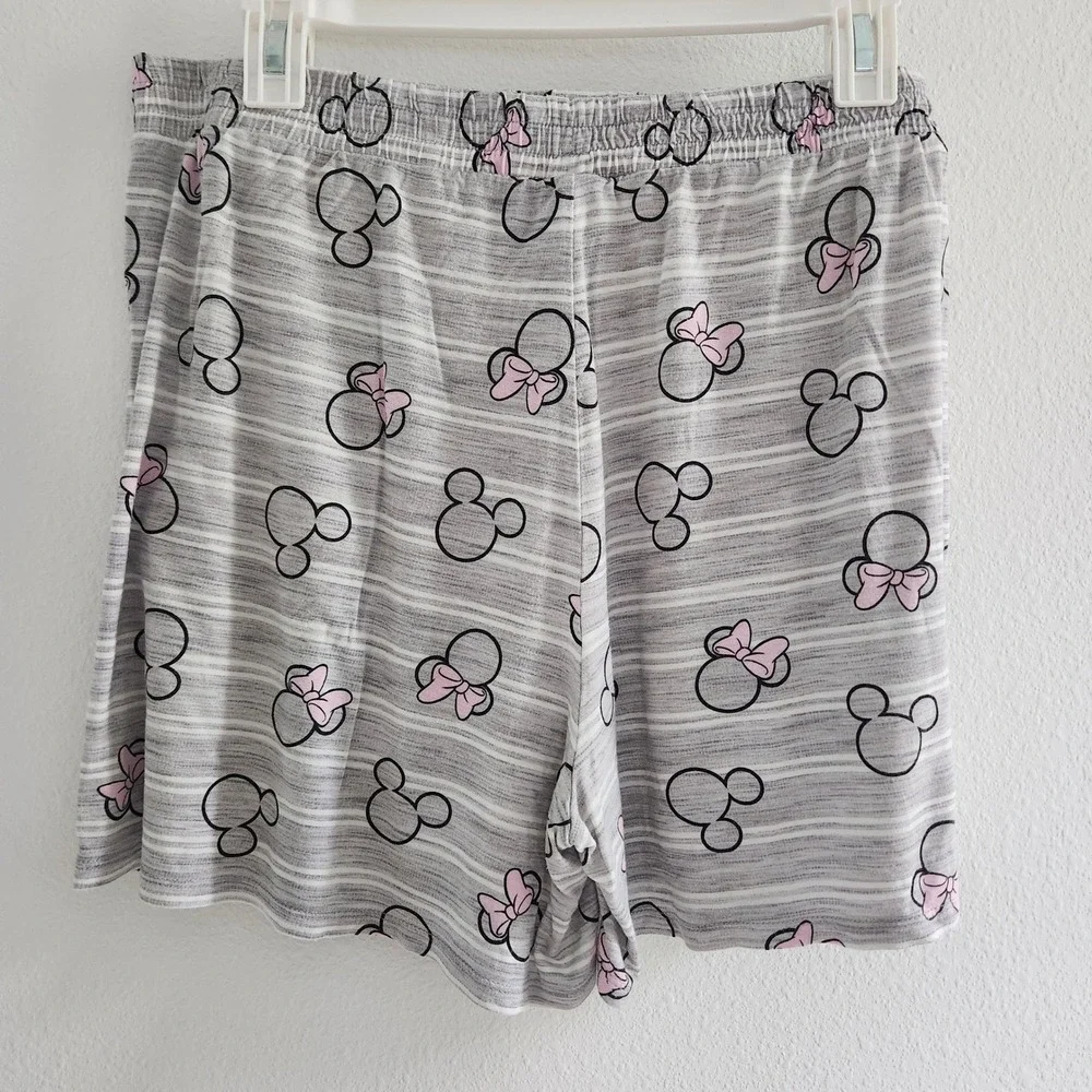 Disney‎ Minnie Mouse Pajama Shorts size Large - Picture 2 of 7